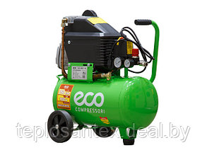 Компрессор ECO AE-251-4 (260 л/мин, 8атм., ресивер 24л, 1.8кВт/220В) в Гомеле