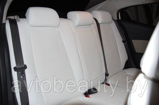 Чехлы для Lada Kalina 2 (2015-) Экокожа, фото 2