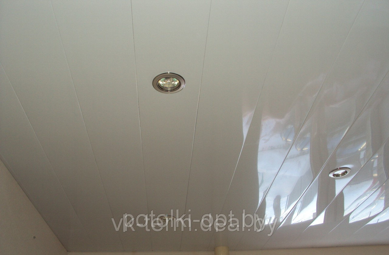 Реечный потолок "Албес" белый жемчуг (S-дизайн) - фото 3 - id-p2266518