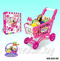Игровой набор с тележкой "Супермаркет" Shopping Cart (Арт.922-09)
