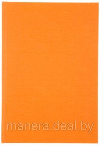 Ежедневник недатированный бумвинил, A5, 152л., оранжевый