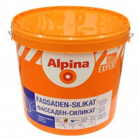 Краска акрил-силикат. в/д Alpina Expert Fassaden Silikat База 3, 9.4 л.