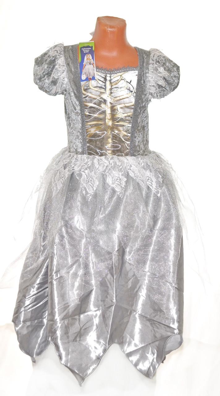 Платье карнавальное "Подружка Дракулы на 3-4 года рост 104 см - фото 2 - id-p86485158