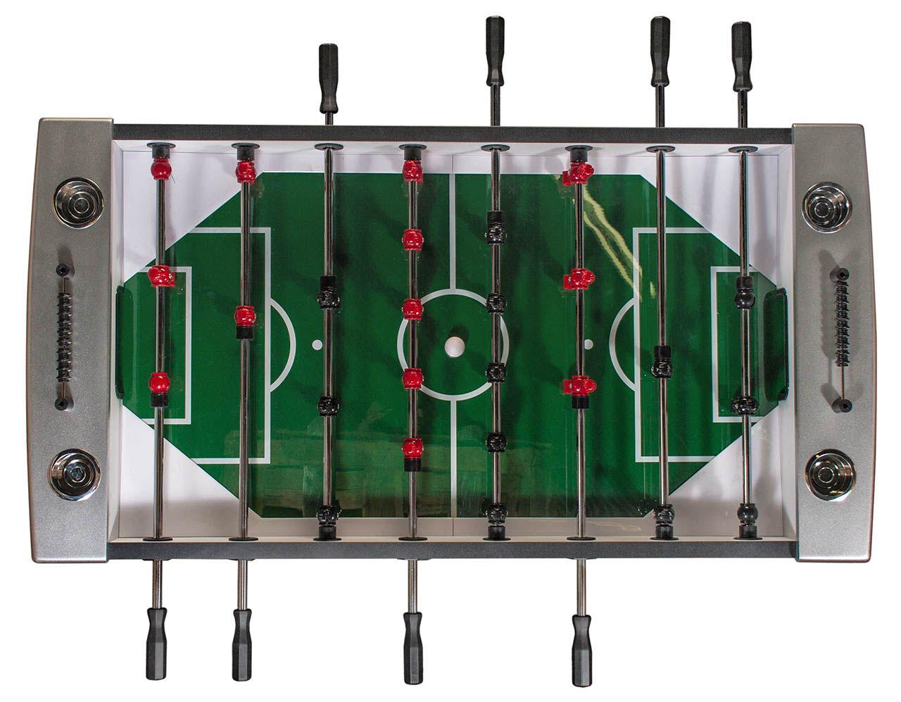 Настольный футбол (кикер) «Inter» (146 х 75 х 88 см, черный) - фото 4 - id-p86490106