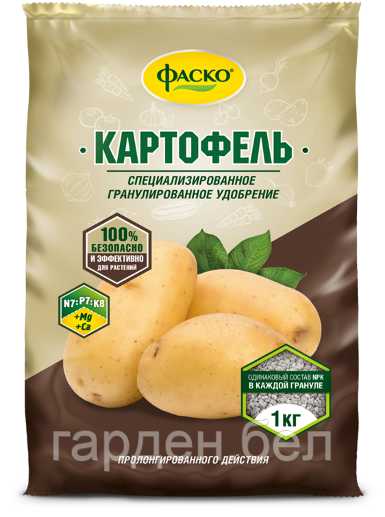 Удобрение для картофеля Фаско Картофель 1кг - фото 1 - id-p86503838