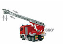 Радиоуправляемая пожарная машина 43 см  Mercedes-Benz Antos Fire Truck Double Eagle 1/20 (E527-003), фото 3