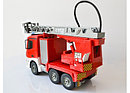 Радиоуправляемая пожарная машина 43 см  Mercedes-Benz Antos Fire Truck Double Eagle 1/20 (E527-003), фото 5