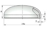 Заглушка эллиптическая Ду219х6 стальная, фото 3