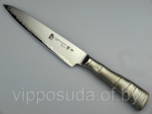 Ножи Tamahagane универсальный / Bamboo Kyoto 12 см, фото 2