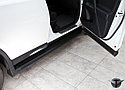 Боковые подножки Toyota RAV4 2013+ (BLACK), фото 5