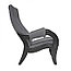 Кресло для отдыха модель 701 каркас Венге ткань Verona Antrazite Greу, фото 3