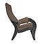 Кресло для отдыха модель 701 каркас Венге ткань Verona Brown, фото 3