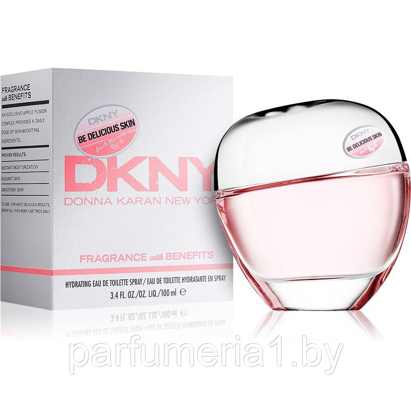 DKNY Be Delicious Fresh Blossom Skin Hydrating Eau de Toilette - фото 1 - id-p86519868