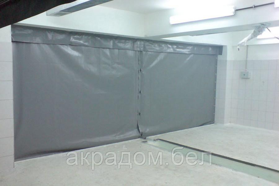 Штора в гараж с люверсами, авто покрывало из тента ПВХ, брезента под заказ в Минске. - фото 1 - id-p86524021