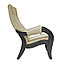 Кресло для отдыха модель 701 каркас Венге ткань Verona Vanilla, фото 3