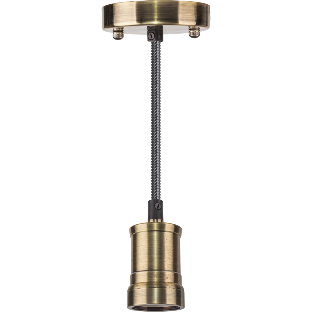 Декоративный подвесной светильник Navigator NIL-SF01-007-E27 60Вт, металл черненая бронза