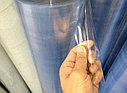 Плёнка прозрачная оконная ПВХ. 0,5 мм, фото 2