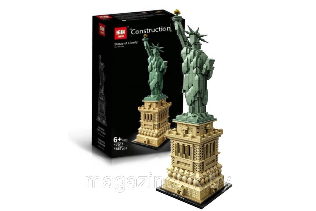 Конструктор Lepin 17011 Статуя Свободы, аналог LEGO Architecture 21042 - фото 1 - id-p86566820