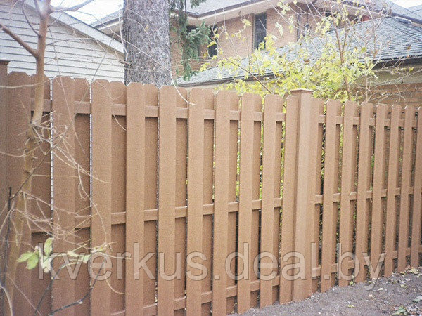 Забор деревянный - фото 1 - id-p4247207