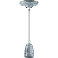 Декоративный подвесной светильник Navigator NIL-SF03-010-E27 60Вт, керамика серый