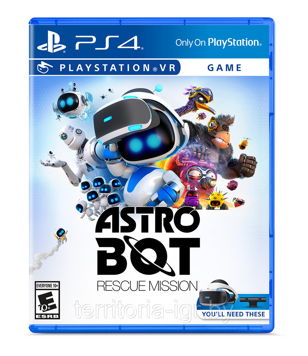 ASTRO BOT Rescue Mission (только для PS VR) PS4 (Русская версия)