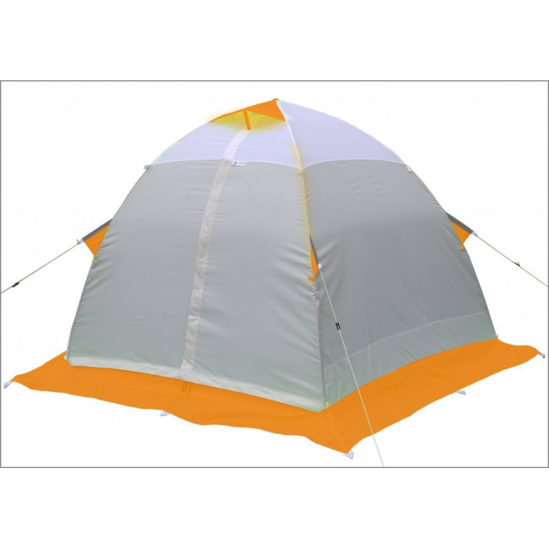 Палатка ЛОТОС 2 (оранжевый) - фото 1 - id-p86585034