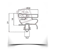 Уплотнитель для холодильника 1550х730мм