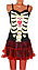 Платье карнавальное "С Любовью из Склепа" на размер 14-16  EUR 40-42 наш 46-48, фото 2
