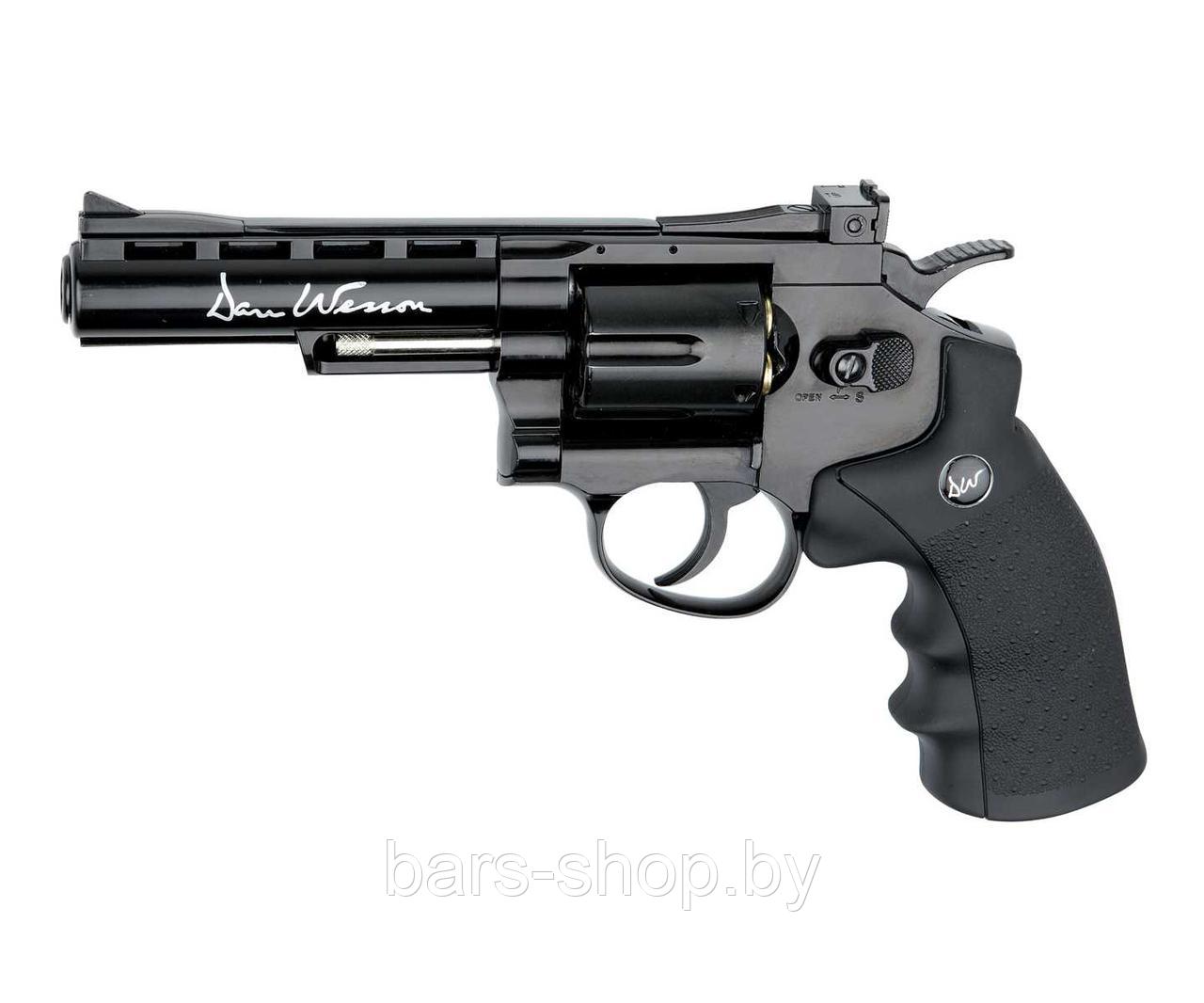 Пневматический револьвер ASG Dan Wesson 4 дюйма 4,5 мм