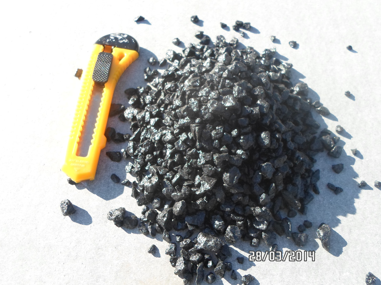 Щебень гранитный декоративный черный 5-10 мм, (20 кг) - фото 4 - id-p4249073