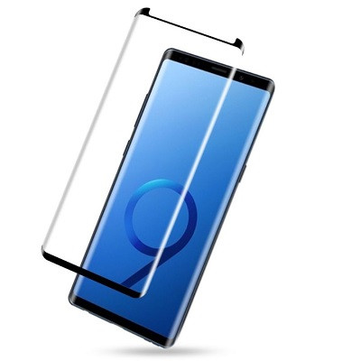 Противоударное защитное стекло с полным клеем Full Glue Cover 0.3m черное для Samsung N960F Galaxy Note 9 - фото 2 - id-p86673235