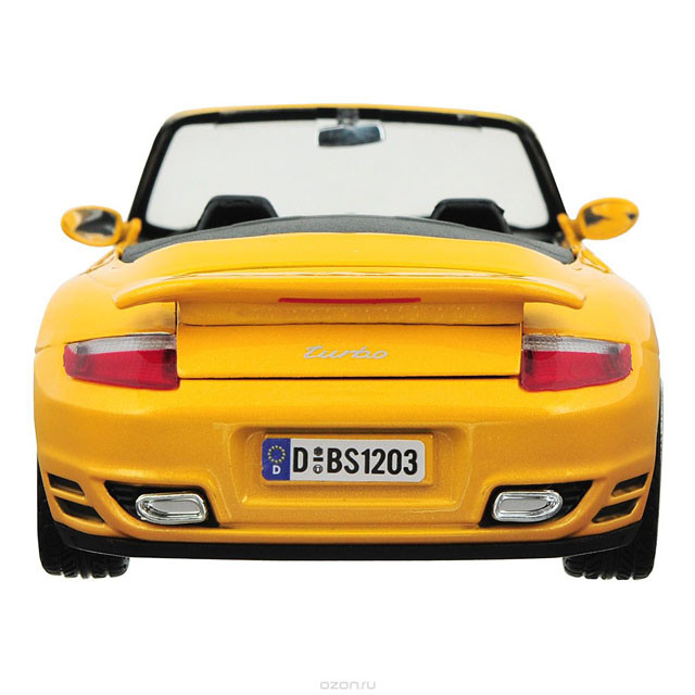 Коллекционная модель автомобиля Porsche 911 Turbo Cabriolet 1:24 - фото 4 - id-p86723950