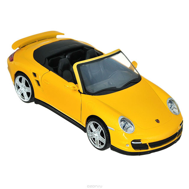 Коллекционная модель автомобиля Porsche 911 Turbo Cabriolet 1:24 - фото 6 - id-p86723950