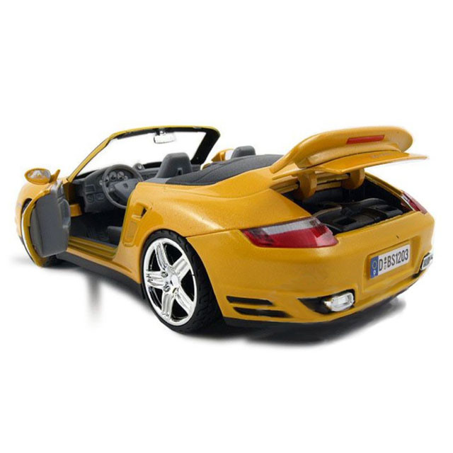 Коллекционная модель автомобиля Porsche 911 Turbo Cabriolet 1:24 - фото 8 - id-p86723950