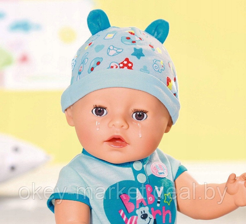 Интерактивная кукла Baby Born Очаровательный малыш 824375 оригинал - фото 3 - id-p86724225