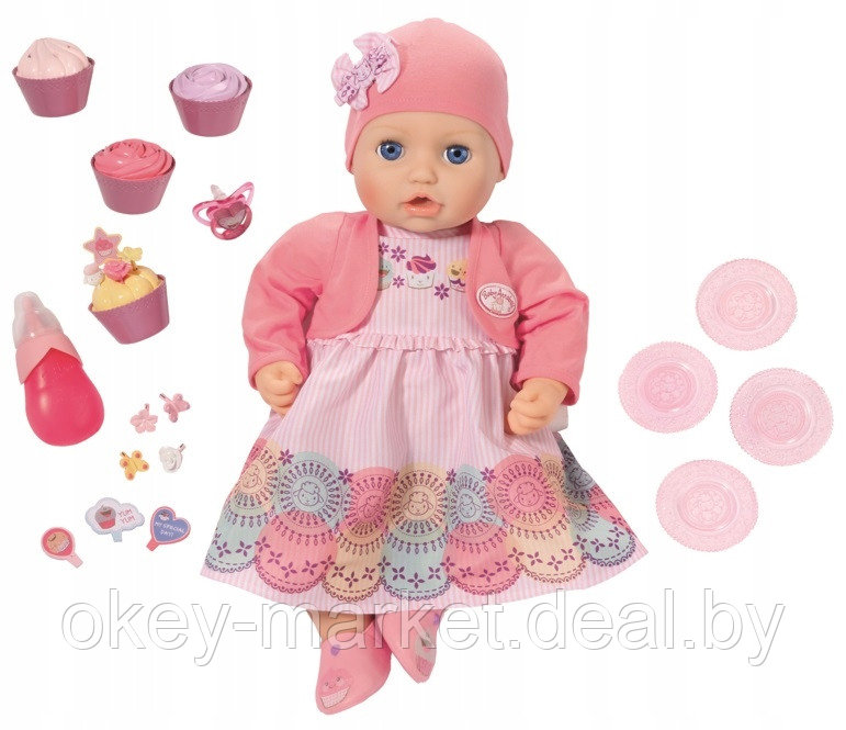 Интерактивная кукла Baby Annabell Праздничная 700600 оригинал - фото 9 - id-p86724260
