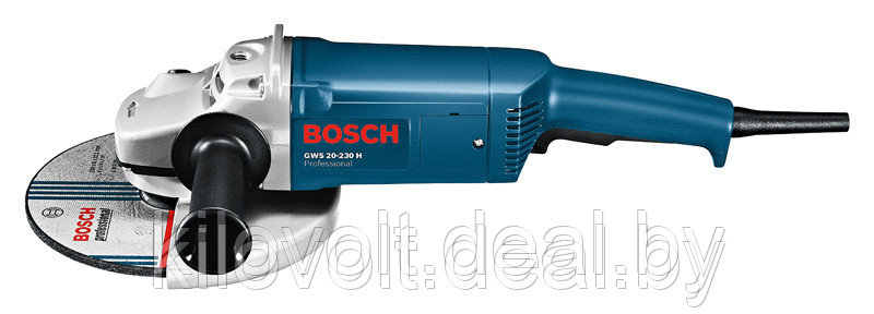 Шлифмашина угловая - Bosch GWS 20-230 H. Цена и характеристики.