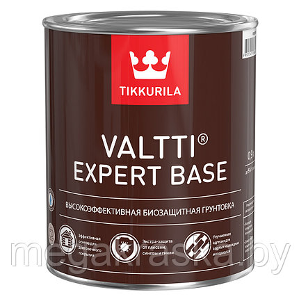 Грунтовка защитная адгезионная tikkurila valtti expert base (валтти эксперт бейс) 0,9л., фото 2