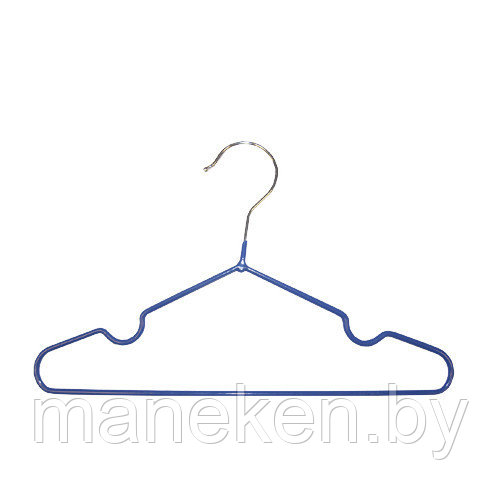 Металлические вешалки-плечики для одежды (обрезиненные)