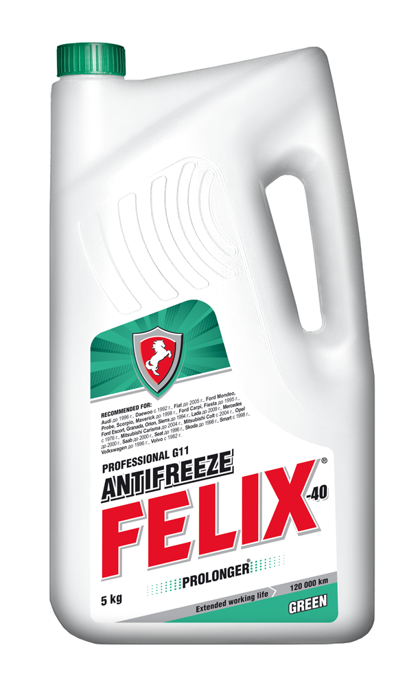 Антифриз зеленый Felix Prolonger 5кг - фото 1 - id-p86749814