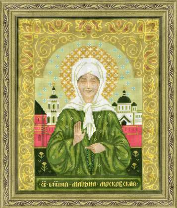 Набор для вышивания крестом «Святая блаженная Матрона Московская». - фото 1 - id-p4251734