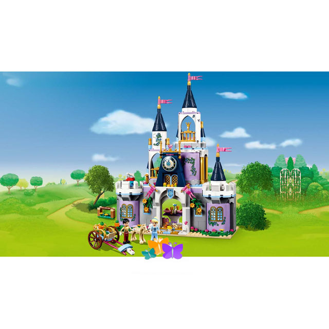 Конструктор Bela 10892 Волшебный Замок Золушки (аналог LEGO Disney Princess 41154) 587 деталей - фото 4 - id-p86883565