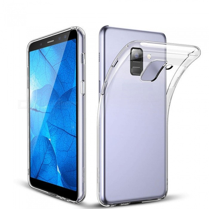 Чехол-накладка для Samsung Galaxy A6 (2018) (силикон) прозрачный