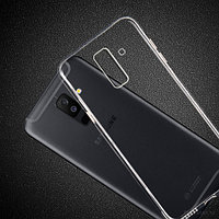 Чехол-накладка для Samsung Galaxy J8 (2018) SM-J810 (силикон) прозрачный, фото 1