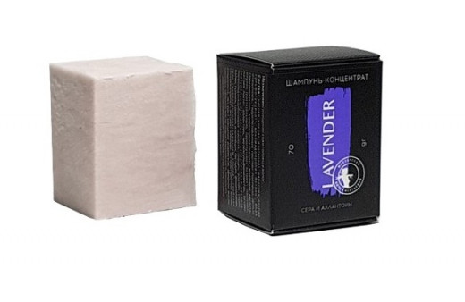 "Lavender" шампунь-концентрат сера и аллантоин 70 гр. (Мастерская Олеси Мустаевой)
