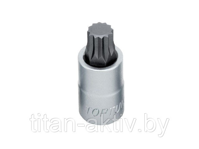 Головка 1/2"" с насадкой SPLINE M8 TOPTUL