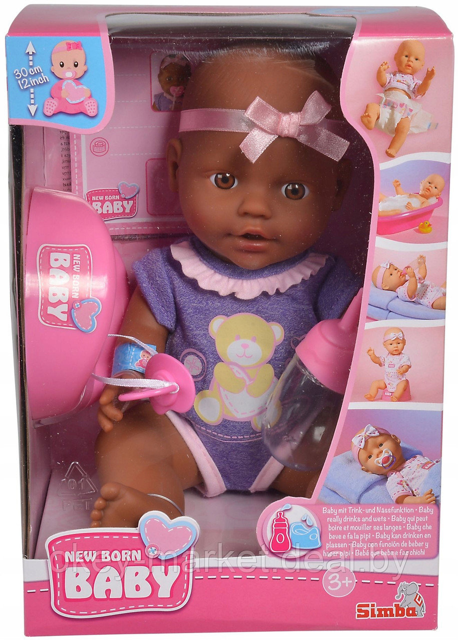 Кукла пупс Simba New Born Baby 5037977 - фото 5 - id-p86916736