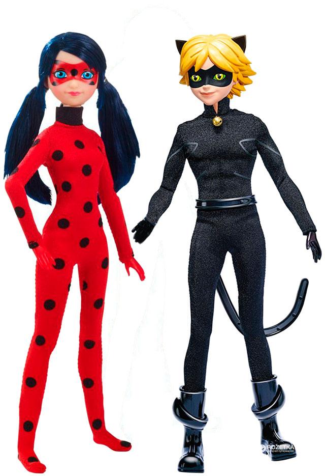 Кукла Miraculous Леди Баг или Супер-Кот 29 см с аксессуаром (шарнирная) 551