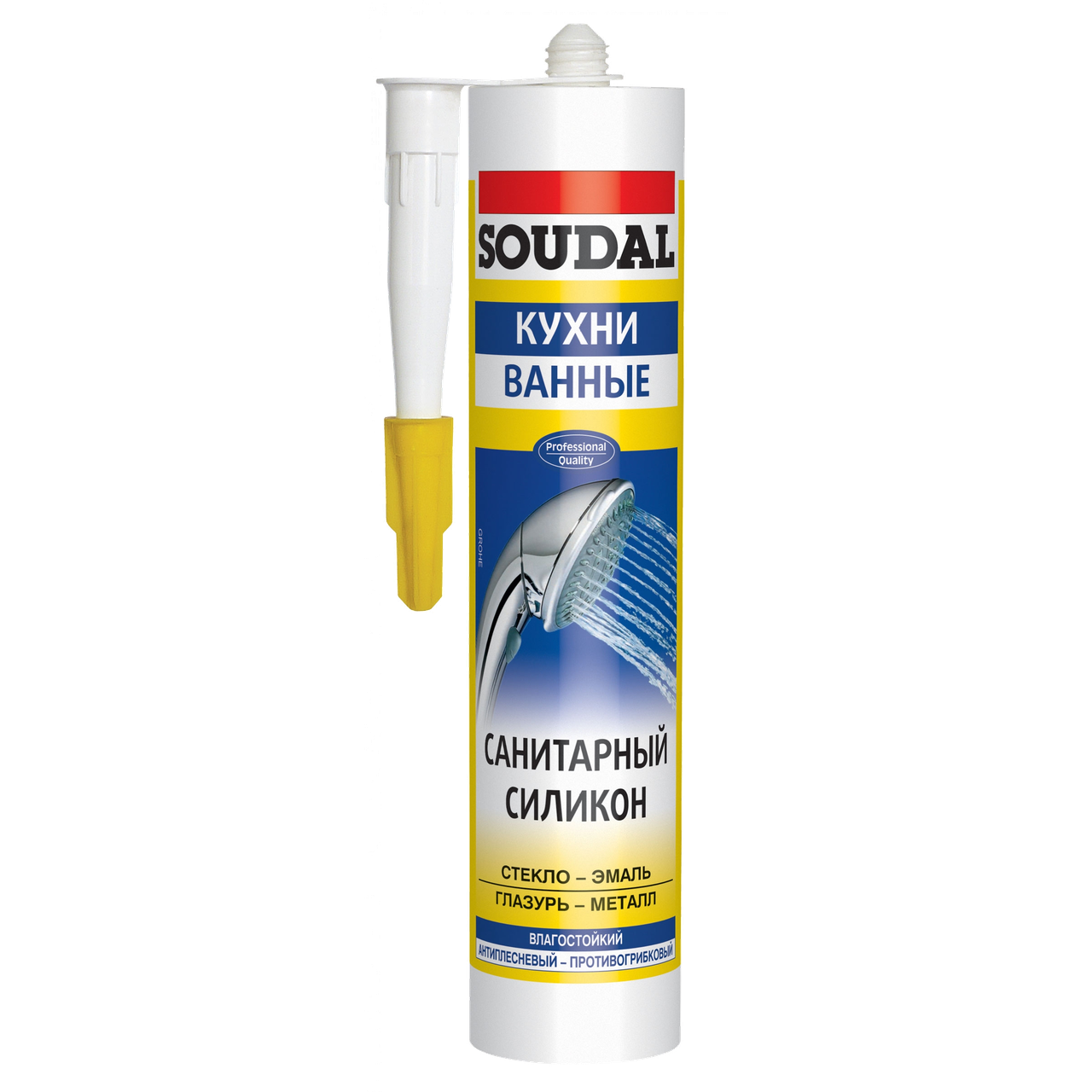 Силикон санитарный Soudal