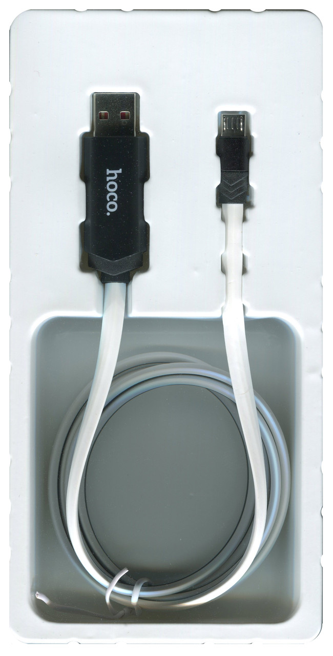 Умный кабель USB - microUSB HOCO U29, фото 1